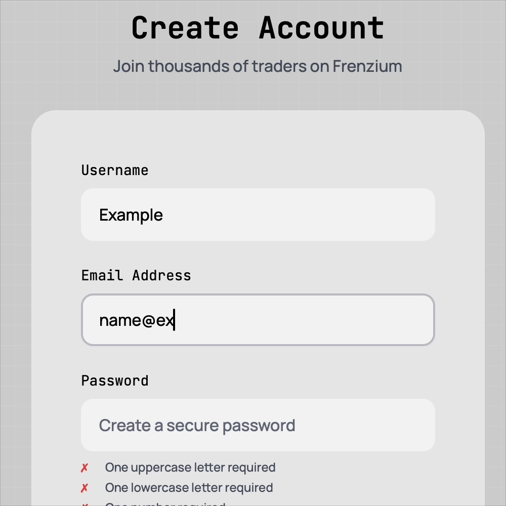 Create Account